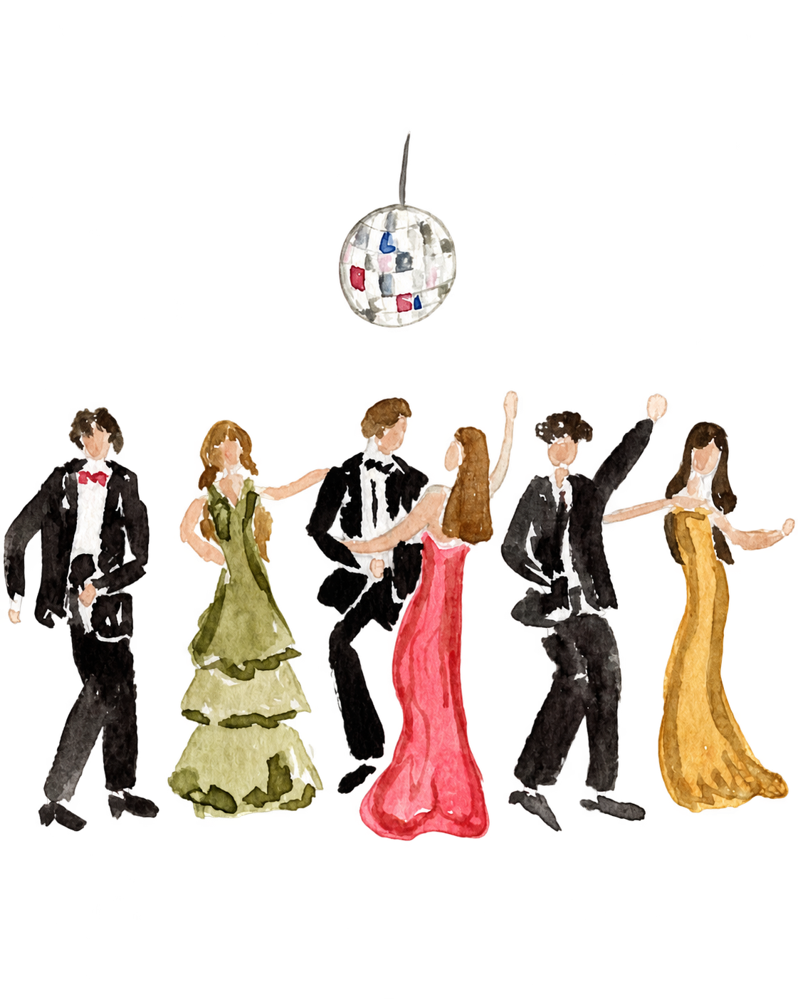 Invitados bailando